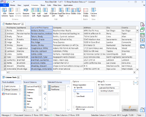 Merge Columns